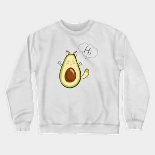 Funny cat Crewneck Sweatshirt